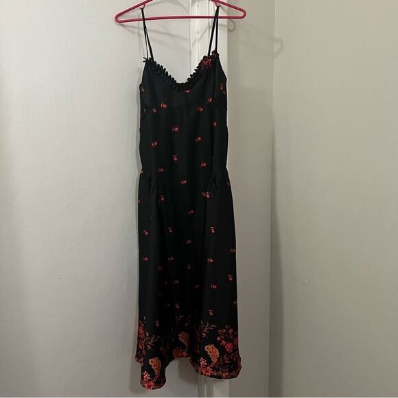 Free People On My Own Printed Maxi Dress Size Medium - Picture 4 of 13